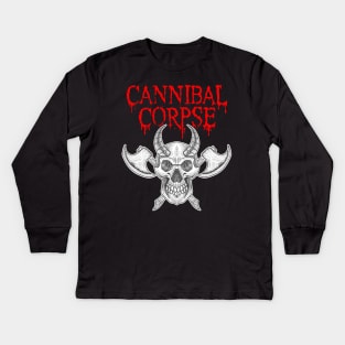 cannibal corpse death metal Kids Long Sleeve T-Shirt